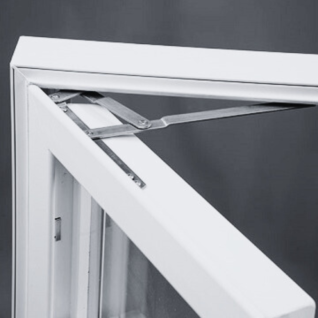 Full 90 Degree Egress Window Hinge